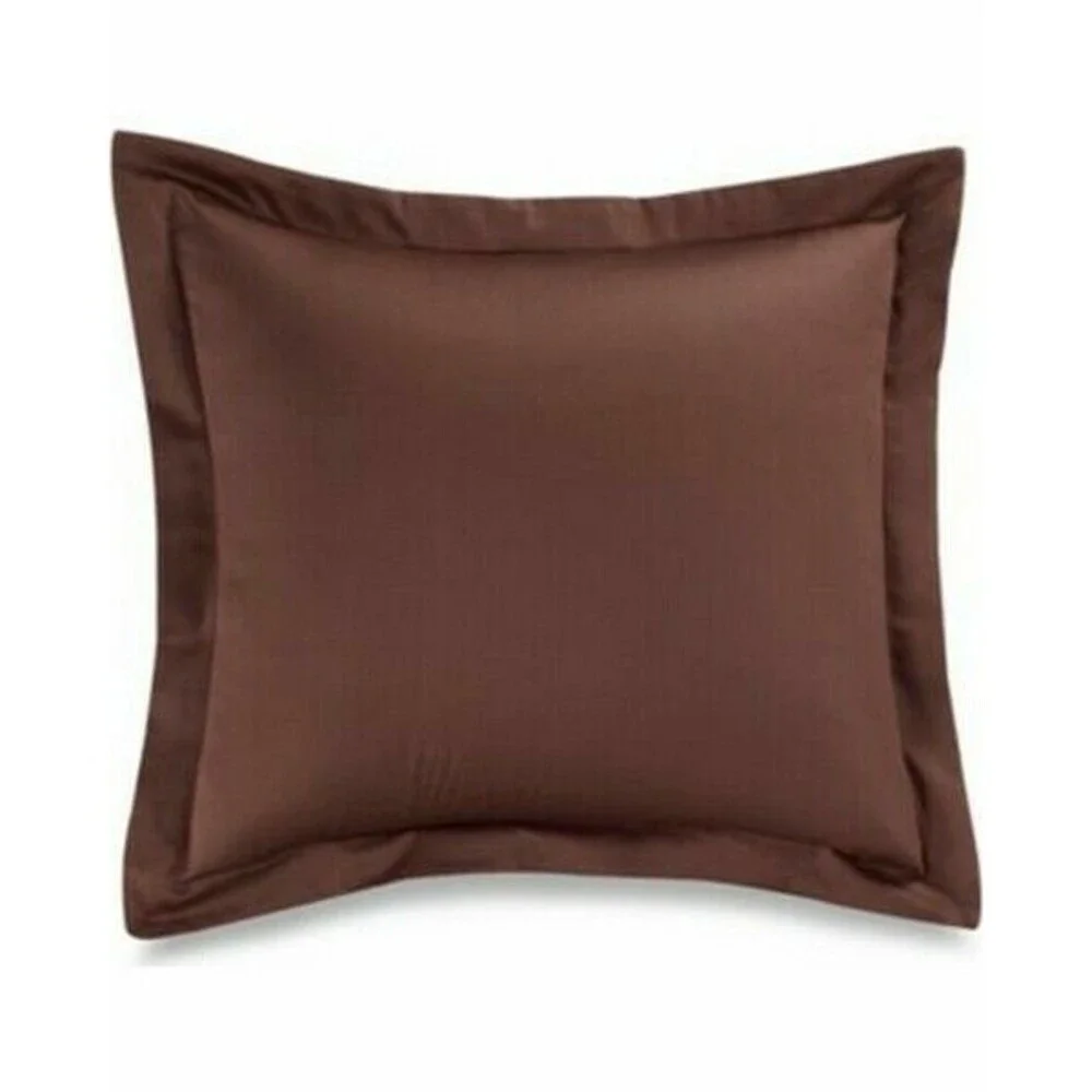 Palais Royale Pillow Sham Hotel Collection Euro European Chocolate Dorm College